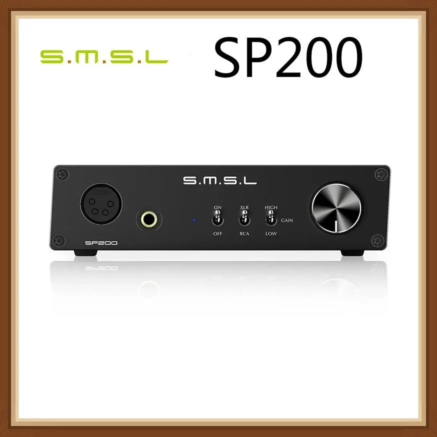 SMSL SP200 THX HP Amp XLR баланс усилитель для наушников низкий уровень шума Малый размер AAA