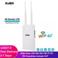 kuwfi outdoor wide coverage router 150mbps 4g lte routers all weather wifi booster wifi outside booster extender for ip camera