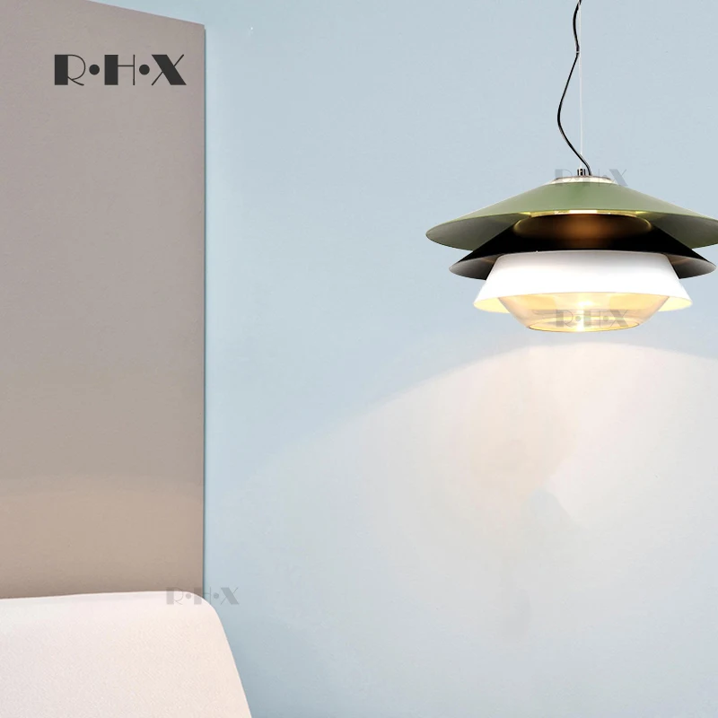 

Японская декоративная комнатная Подвесная лампа со стеклянным шариком, украшение для гостиной, домашнее освещение E27, декоративное освещен...