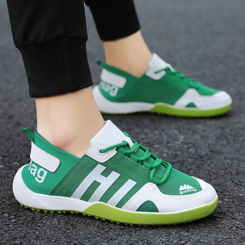 

Fashion Brand WitteSchoenenKorean style breathable sneakers flat sneakersexplosive breathable hollow sneakers Schoenen Mannen Sp