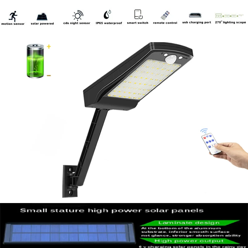 Уличный светильник на солнечной батарее 2000 мАч | Освещение