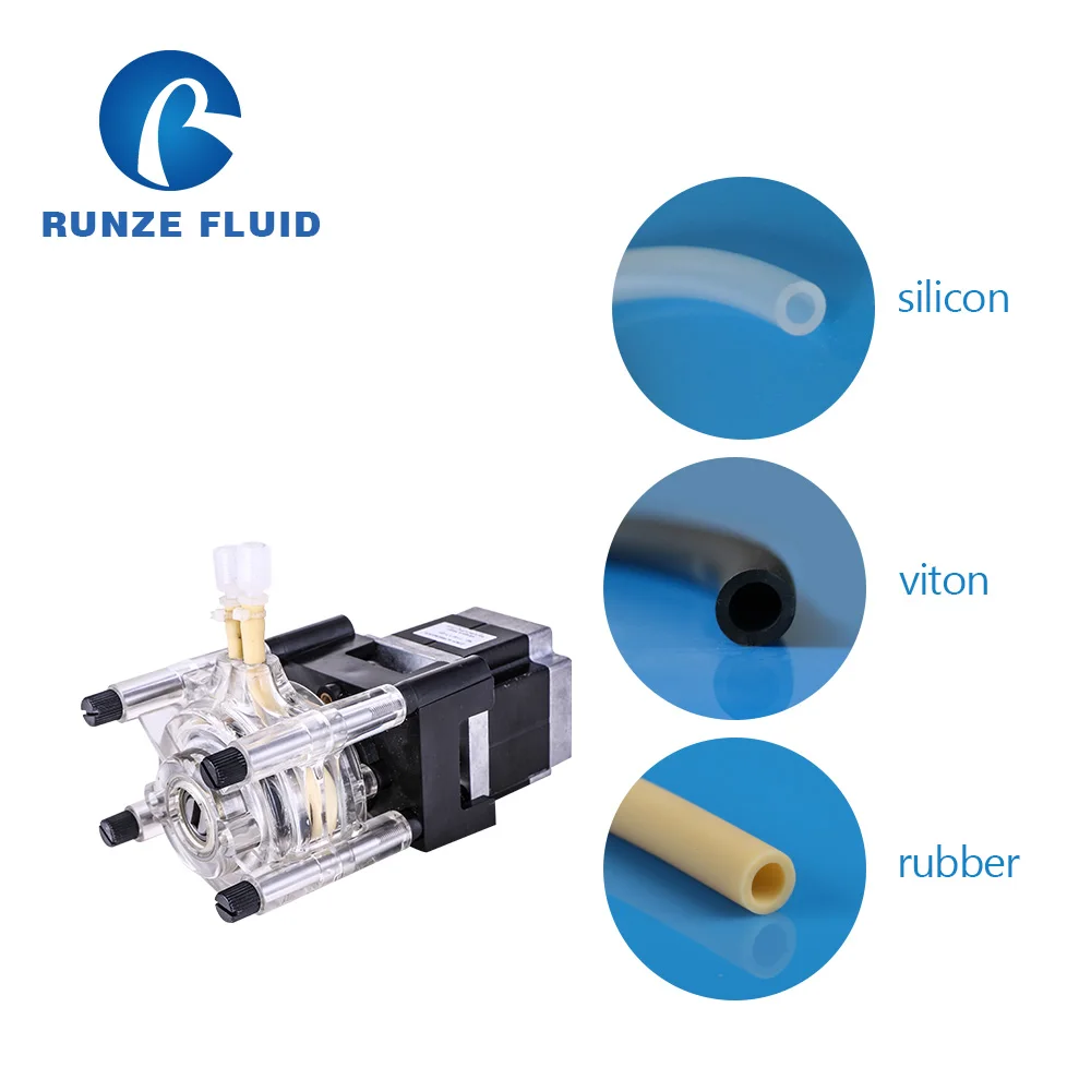 Перистальтический насос с роликом из нержавеющей стали вход 24 В 1000 дюйма