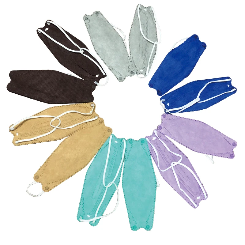 

Kf94 маски для лица мусульманские головные уши с перекрестными ушками красочные одноразовые маски складные пылезащитные дышащие маски для р...