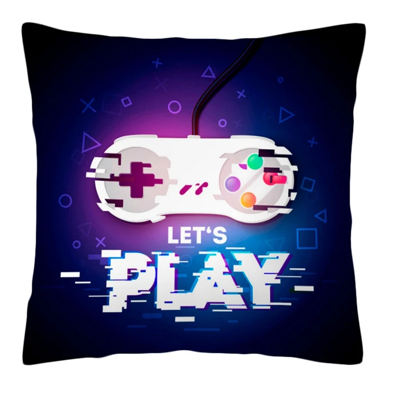 Новый стиль крутая игра вечерние Декоративная Наволочка на подушку для игры день