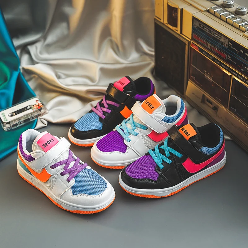 

Fashion Children's Mesh Breathable Sports Casual Shoes Toddler Girl Sneakers Unisex Kids for Boy Non-slip Wear-resistant Running