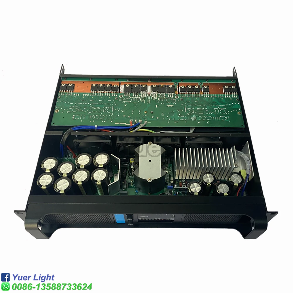 Профессиональный усилитель мощности Motolora Metal trasstor 2 канала FP7000 1450 Вт|Эффект