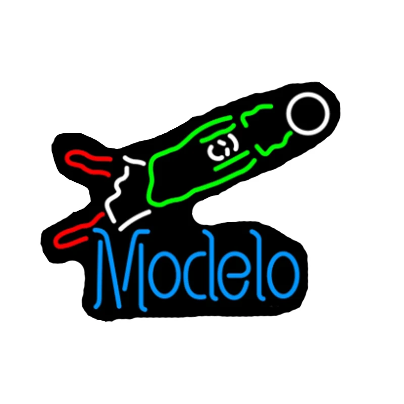 Модель футбольного вратаря неоновая вывеска ручной работы Настоящая стеклянная