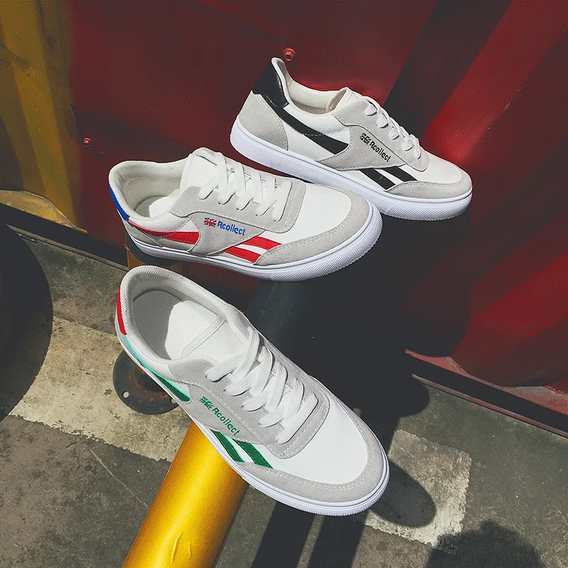 Новая мужская парусиновая обувь с глубоким вырезом модная женская на шнурках