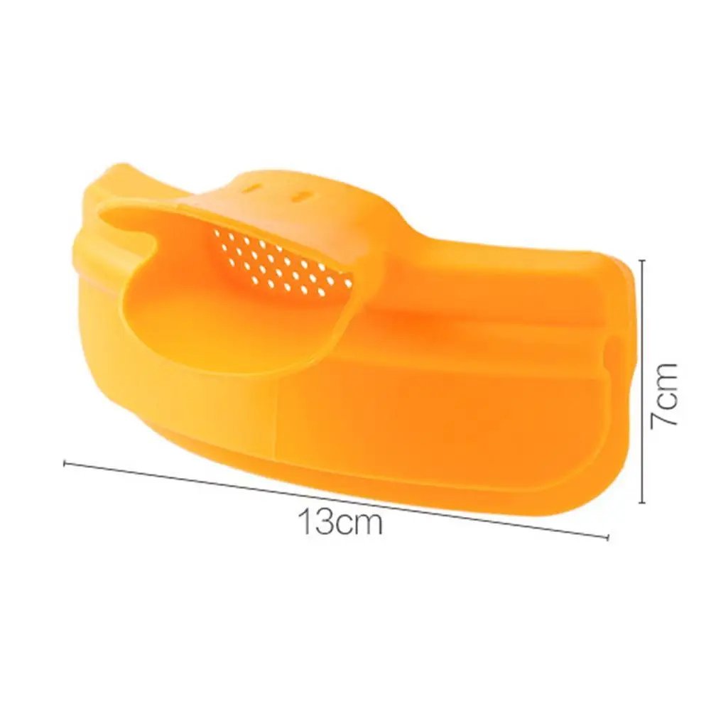 

Kitchen Tool Silicone Anti-spill Duckbill Drain Pans Leak-proof Pot with Round Mouth Edge Liquid Deflector Funnel Soup Diversion