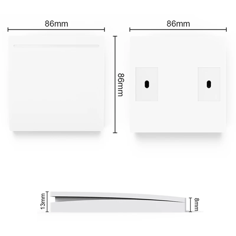 Беспроводной настенный выключатель настенная панель пульт дистанционного
