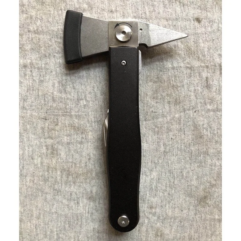 

Multifunctional Folding Lifesaving Axe Lifesaving Hammer Safety Hammer Outdoor Camping Car Survival Maintenance Folding Tool