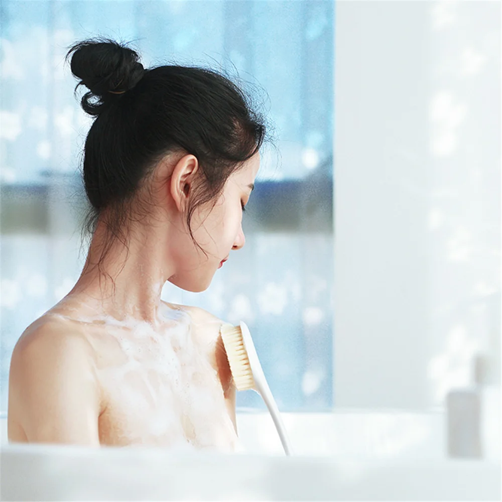 НОВАЯ щетка для спины с длинной ручкой Массажная ванны инструмент купания перил