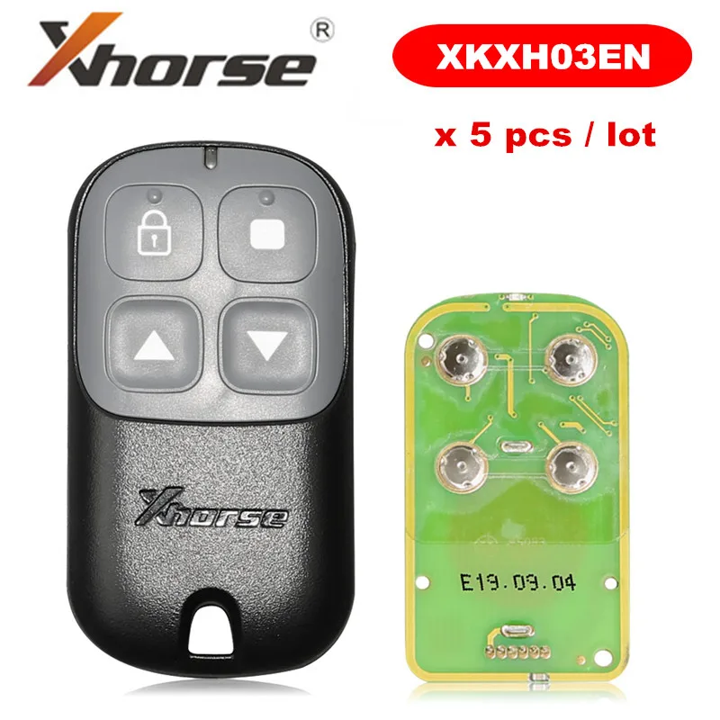 Ключ для гаражной двери XHORSE XKXH03EN VVDI Key Tool 5 шт./лот |