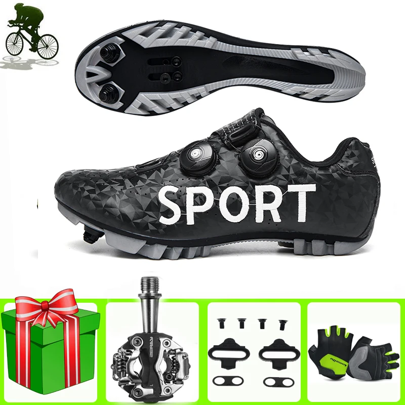 

Self-locking Cycling Shoes Men Sapatilha Ciclismo Mtb Mountain Bike Zapatillas Hombre Deportiva Athletic Racing Women Sneakers