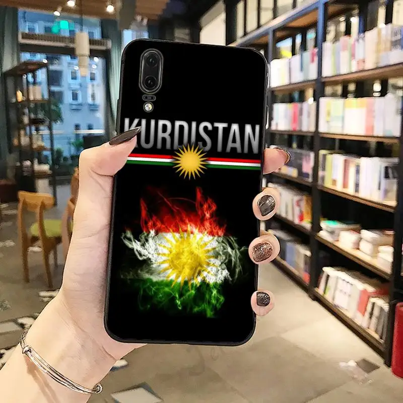 

Kurdistan Flag Lion fashion pattern Anti-fall Phone Case coque For Huawei honor Mate P 10 20 30 40 Pro 10i 9 10 20 8 x Lite