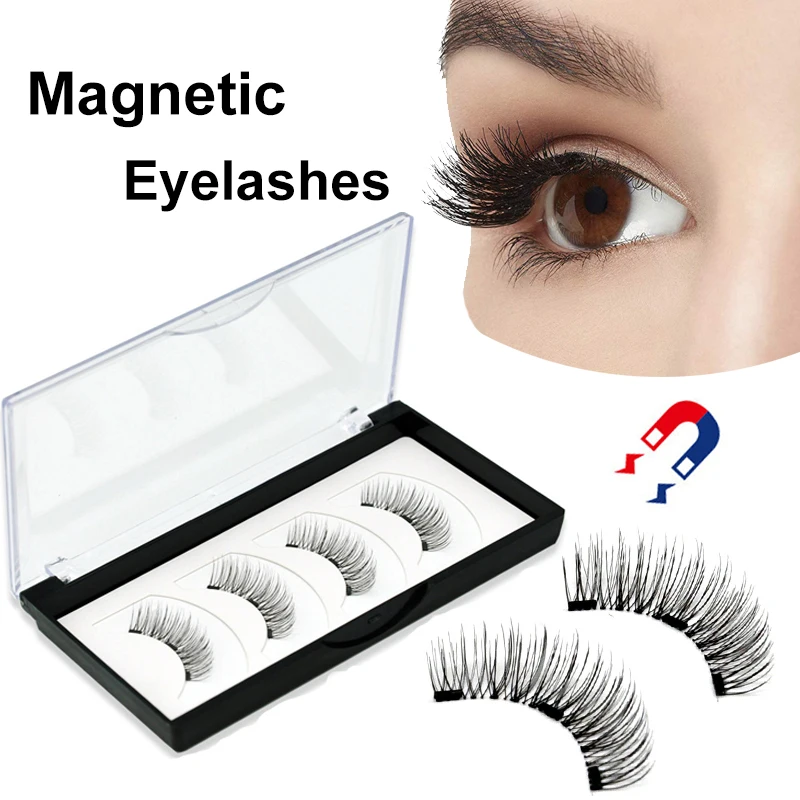 3 магнита натуральные накладные ресницы на магнитах дуговые магнитные