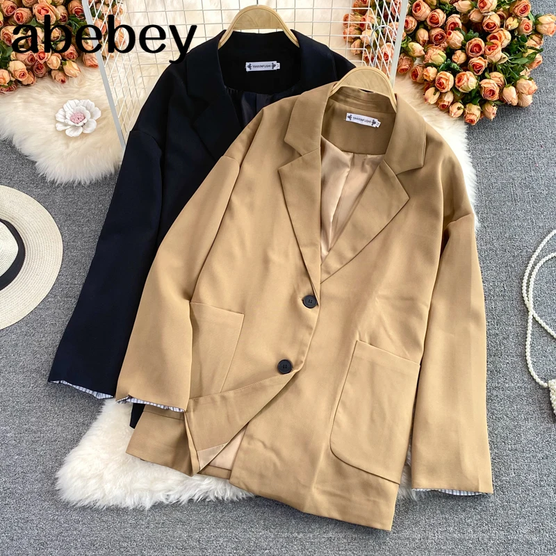 Женский костюм-блейзер с длинным рукавом повседневный Однобортный блейзер