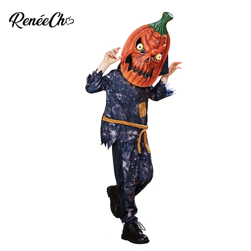 Детский костюм с тыквой покачивающимися глазами |