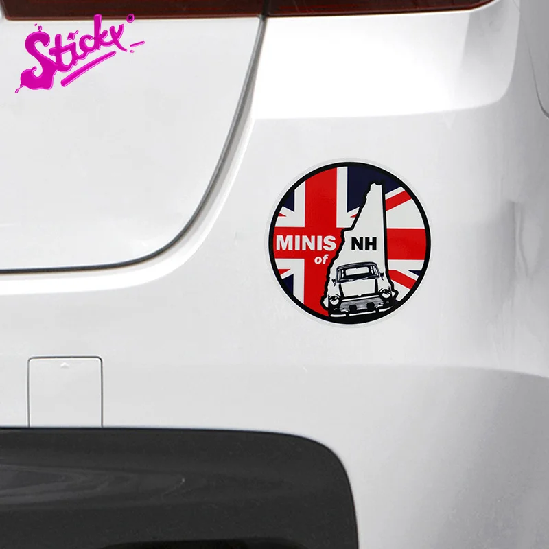 Липкий Мини Купер персонализированный пользовательский знак наклейка на