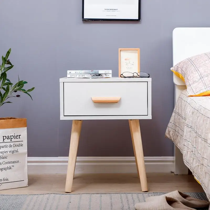 

Modern Bedside Table Cabinet Nightstand With Storage Drawers Bedroom Furniture Bedroom Furniture Bedside Tables Bed Table HWC