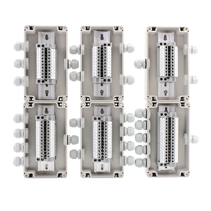 Водонепроницаемый Электрический кабель распределительная коробка проект Enlcosure