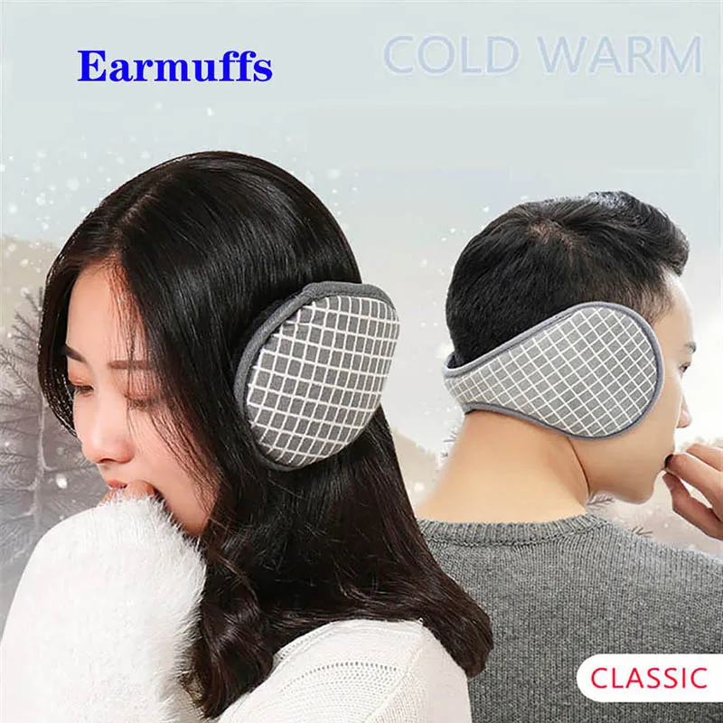 Унисекс Новый мужской стиль наушник зимний ушной теплый захват подарок Прямая