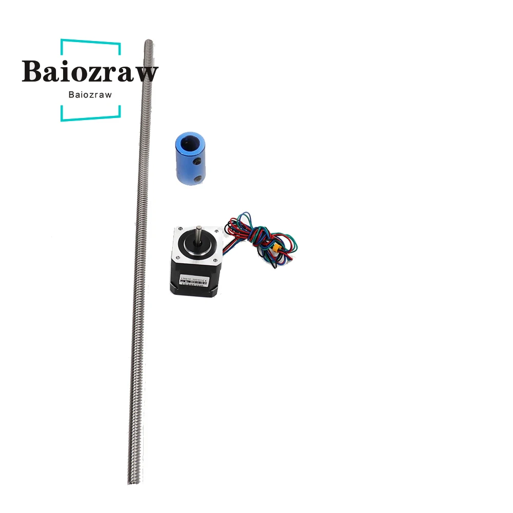 Запчасти для 3D-принтера оси Z MotorZ 17HS19-2004S1 ведущий винт и соединитель BLV MGN Cube -