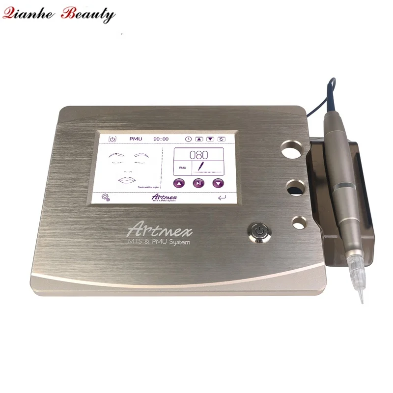

High quality dermapen 3 needles professional artmex tattoo machine