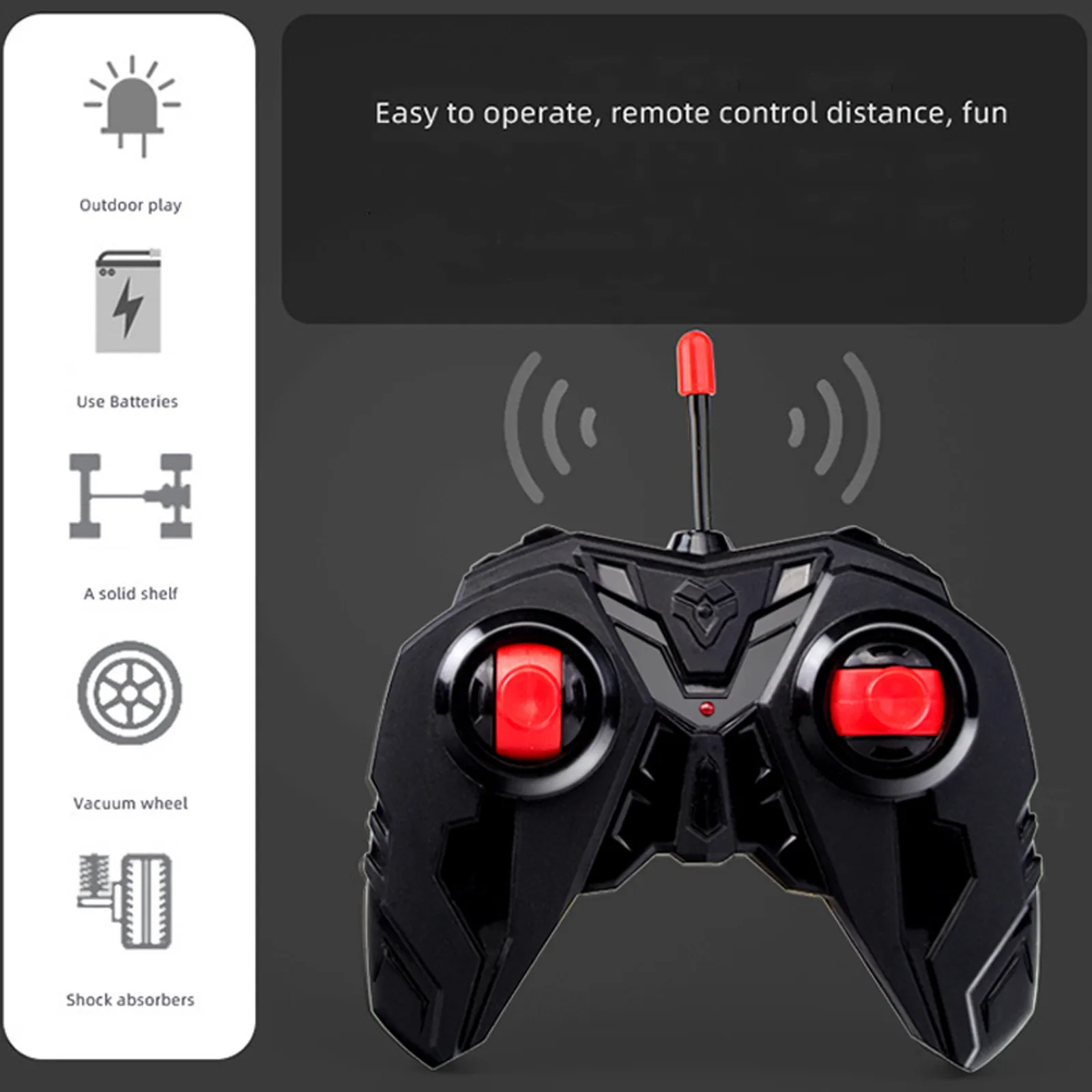 

Rc Car Toys For Kids 1/14 Scale 15km/h 2wd Land Off-road With Car Light Remote Control Car Rc Toys Car 18 Years Old Collection