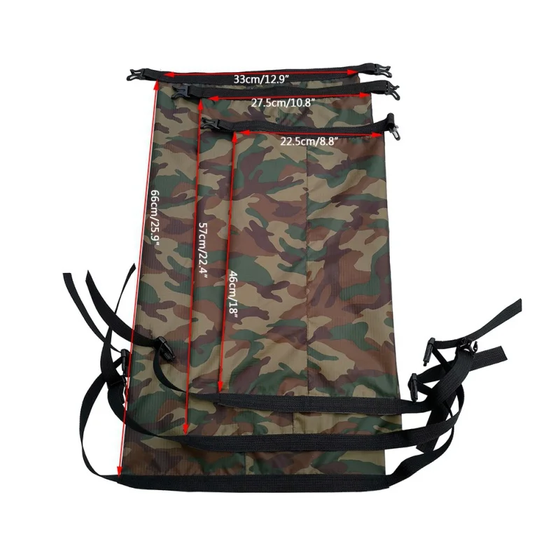 Outdoor Waterproof Bag 5L 8L 11L Pack Large Capacity Compression Stuff Sack Portable Lightweight Storage Carry Bag