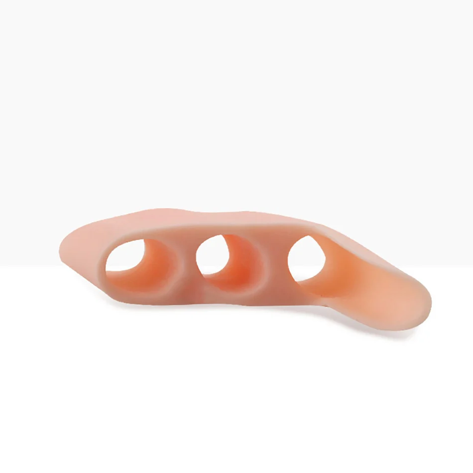 

Toe Protector Male And Female SEBS Three-hole Small Toe Internally Divided Toe Anti-collision Safety Protection Tool
