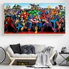 Nordic домашний декор супергероев Marvel Капитан Америка печать плакатов холст картины настенные картины для Гостиная Куадрос