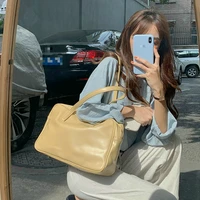 fashion pu leather womens underarm bag large capacity ladies shoulder bags vintage female daily handbags travel casual tote