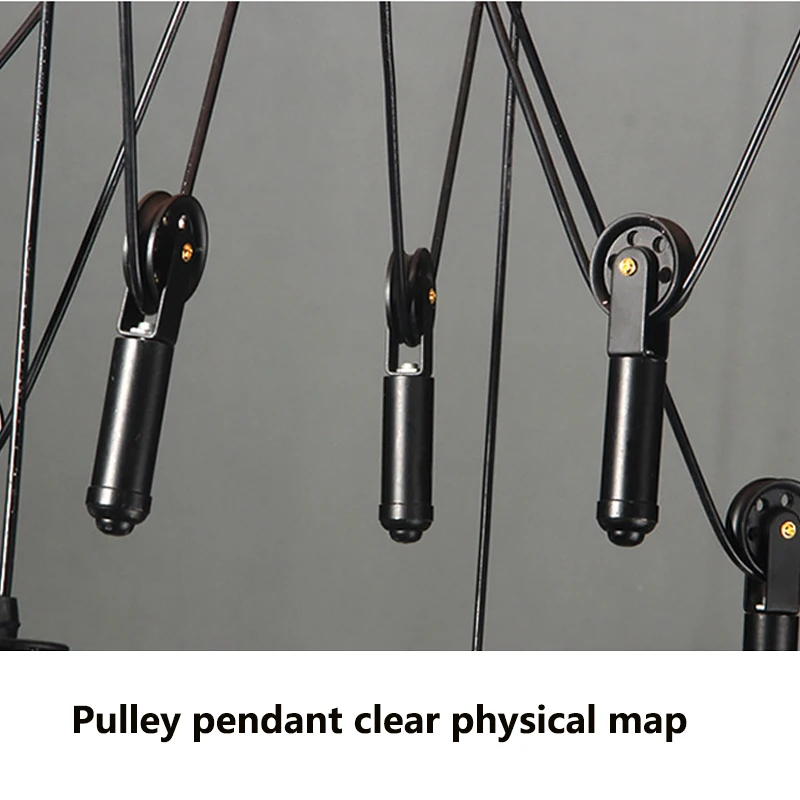 Винтажная люстра сделай сам с пауком креативная Люстра для ресторана гостиной E27