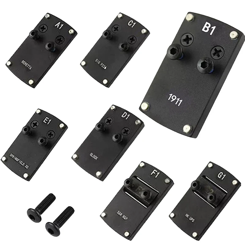 EWOLF Red Dot Sight Mount Base Adapter Plate gun accessories для Glock Colt 1911 Beretta HK USP SIG P226 Спрингфилд XD S & W M