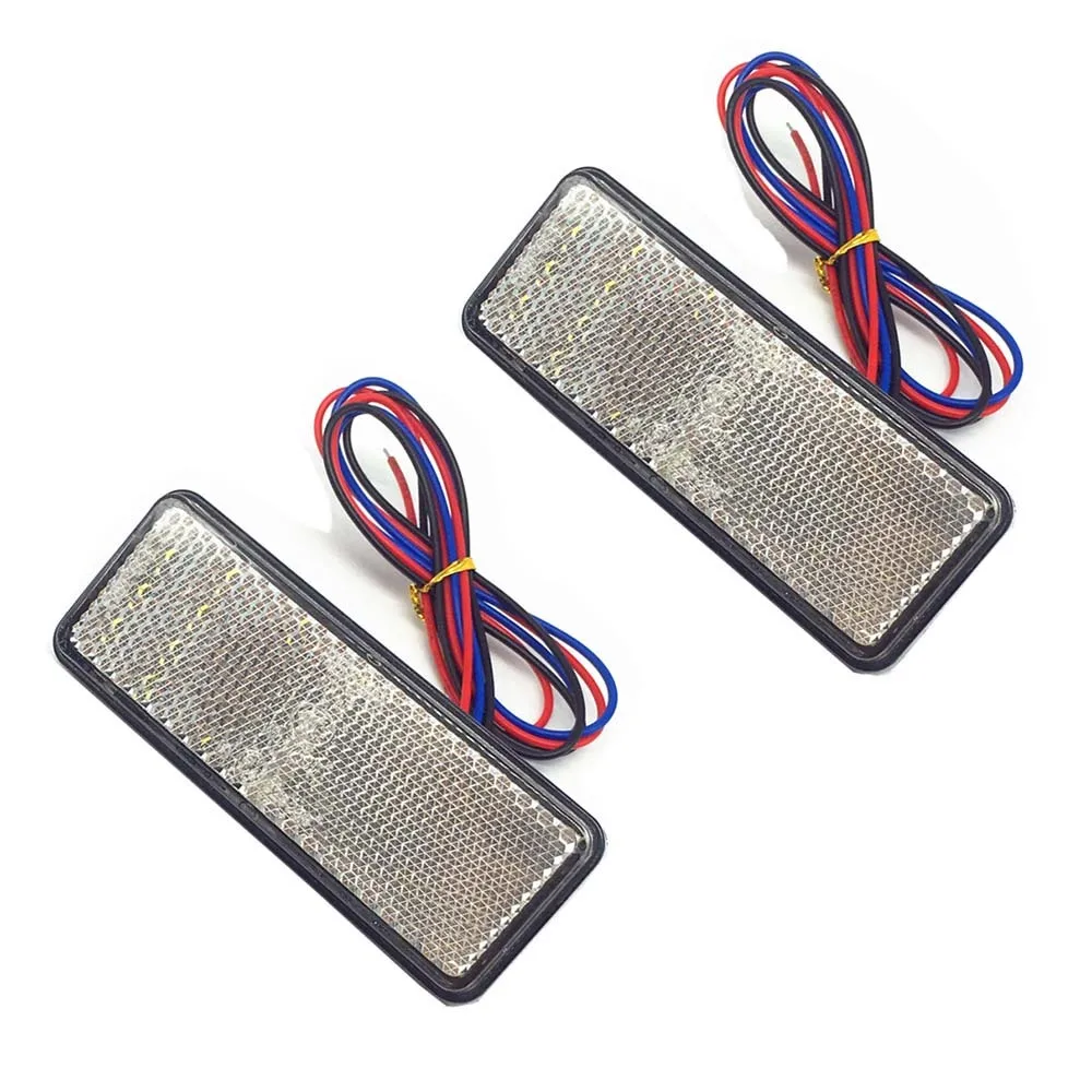 1 шт. 24 В Светодиодный отражатель заднего хвоста мотоцикла ATV Стоп Маркер сигнала