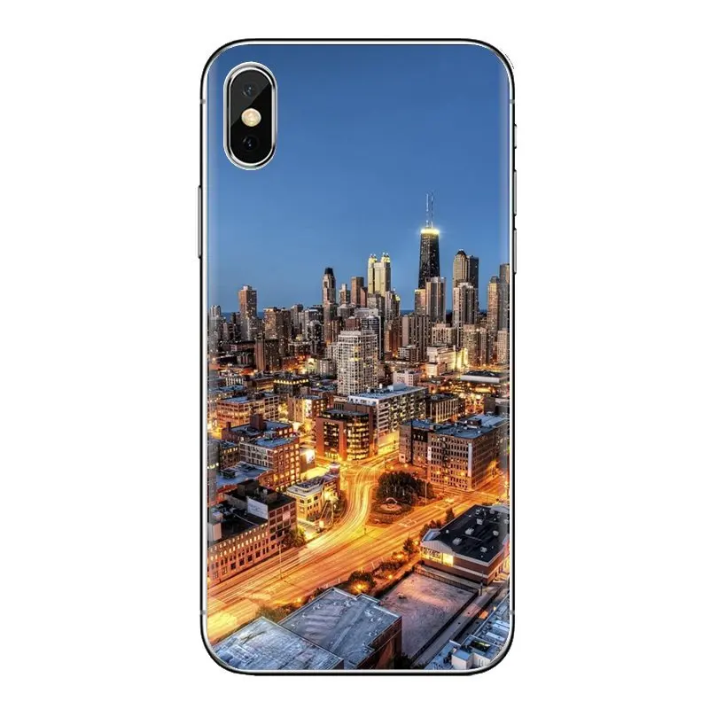 Для Xiaomi Mi3 samsung A10 A30 A40 A50 A60 A70 Galaxy S2 Note 2 большое ядро Prime мягкие Корпус Чехол Чикаго