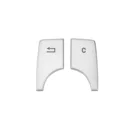 Автомобильные мультимедийные пуговицы для регулировки громкости, декоративные наклейки, Обложка для Mercedes Benz A B GLA CLA C E Class W204 CLS GLK ML