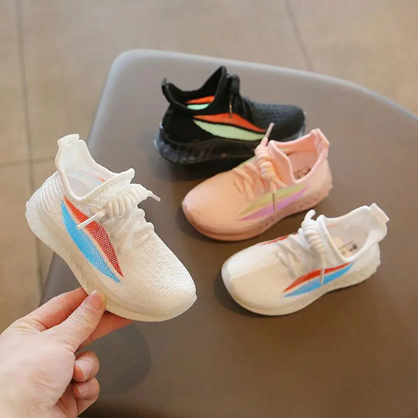 Детские дышащие повседневные ботинки мужские женские кроссовки с мягкой