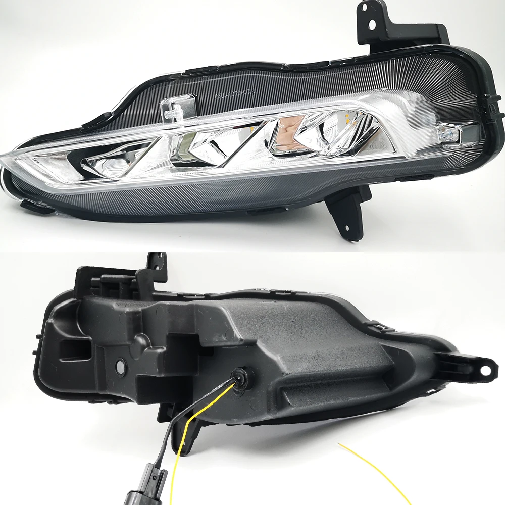 Автомобильный мигающий 1 пара светодиодный дневные ходовые огни для Kia Optima K5 2019 2020