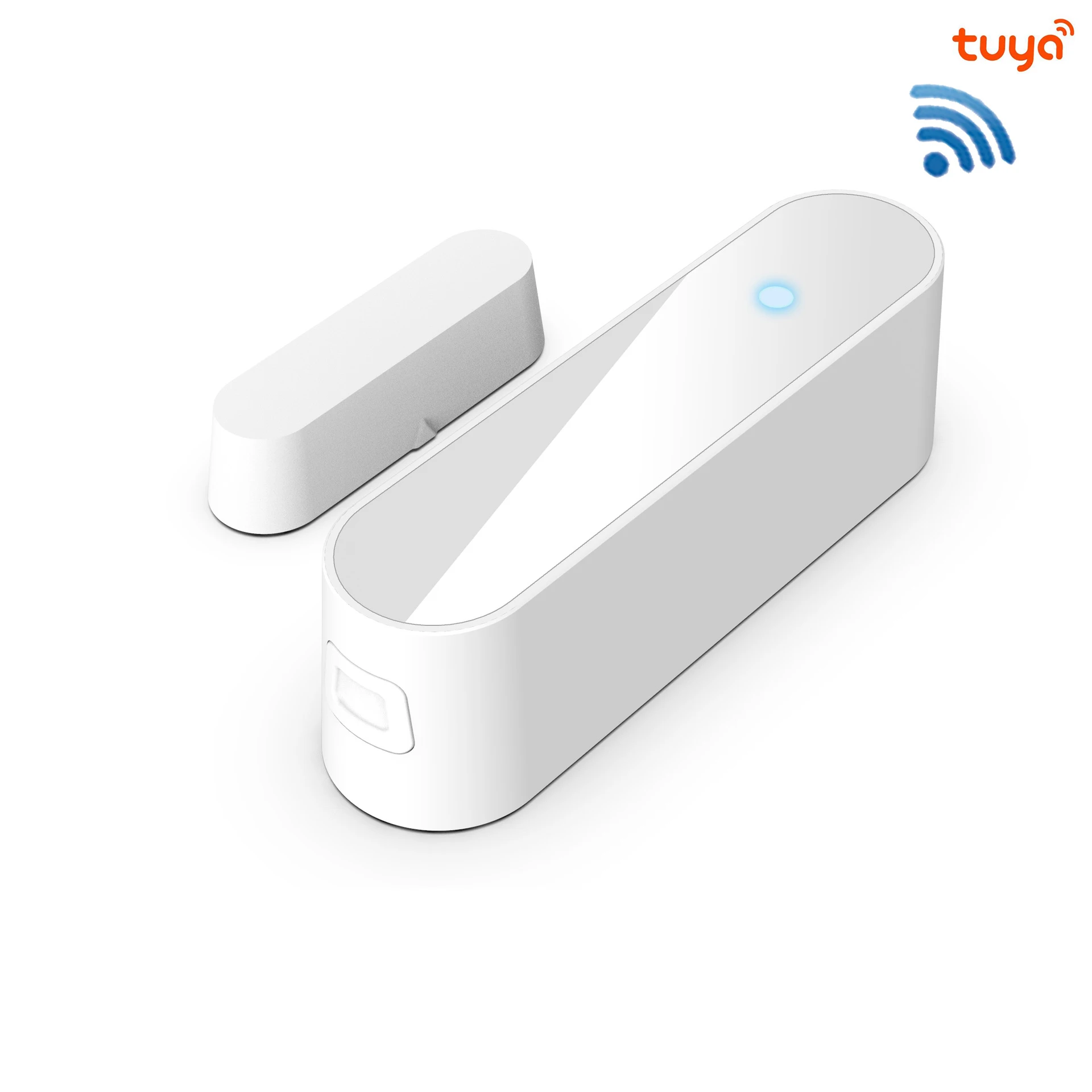 2,4G Wifi/433 Mhz Беспроводная сирена шлюз концентратор домашняя охранная сигнализация Поддержка датчиков работа с Alexa/Google/Tuya Smart Life APP - Цвет: window door sensor