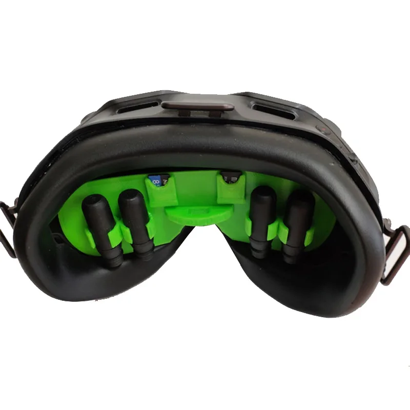 

DJI FPV goggles protective 3D printed tpu protective lens sd card holder back flocking suitable for FPV drone dji fpv system