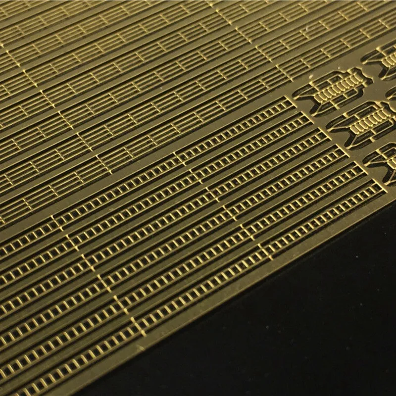 Hot Photo-Etched PE Handrail &amp Ladder for 1/700 Model Ship CYPE005 Universal Railing Escalator |