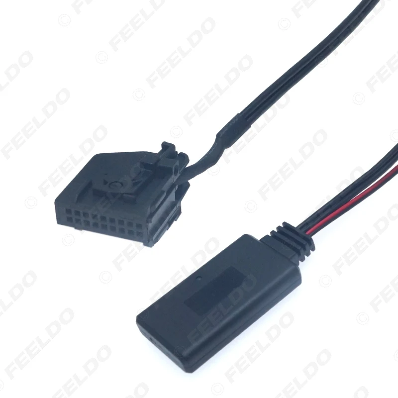 Автомобильный беспроводной адаптер FEELDO Bluetooth Aux приемник кабель для VolksWagen Skoda Seat