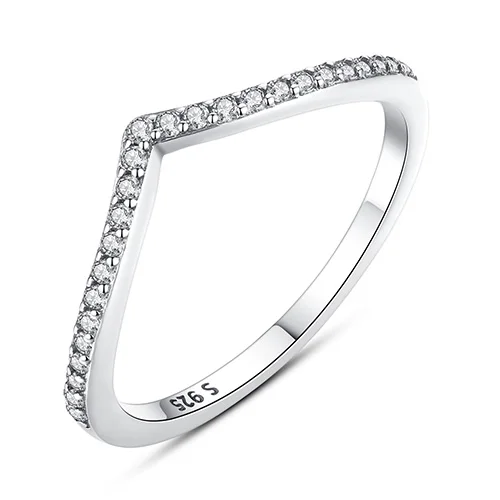 YJ1274 FOREWE 925 пробы Серебряное кольцо Минни палец кольцо для женщин Стерлинговое серебро ювелирные изделия подарок женское свадебное CZ Кольцо - Цвет основного камня: YJ1274