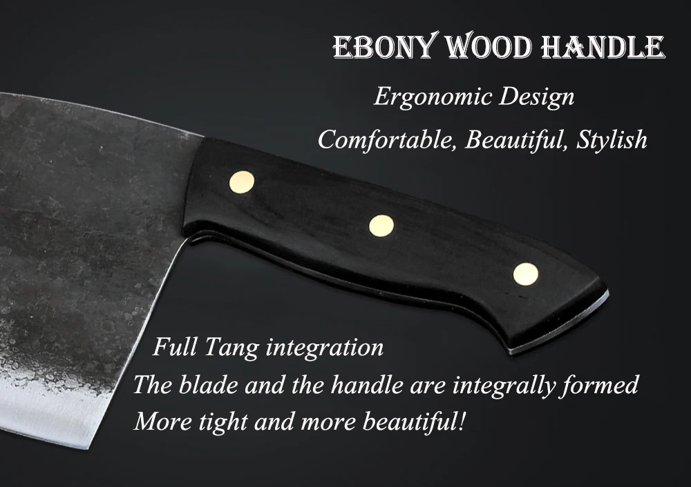 XITUO ручная работа кованый шеф нож из высокоуглеродистой стали китайский