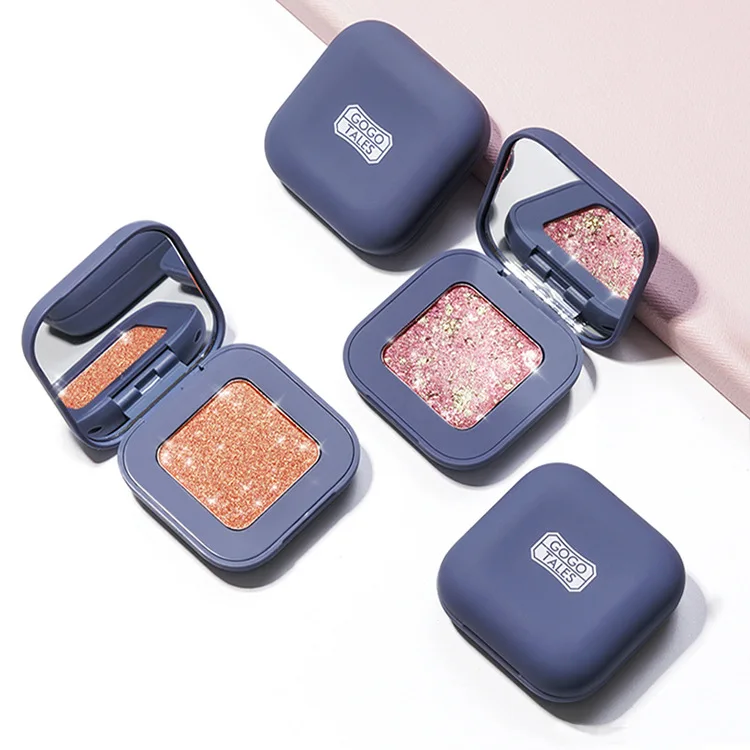 Жидкие Красочные блестящие тени для век Алмазный подводка Гель мерцающий белый