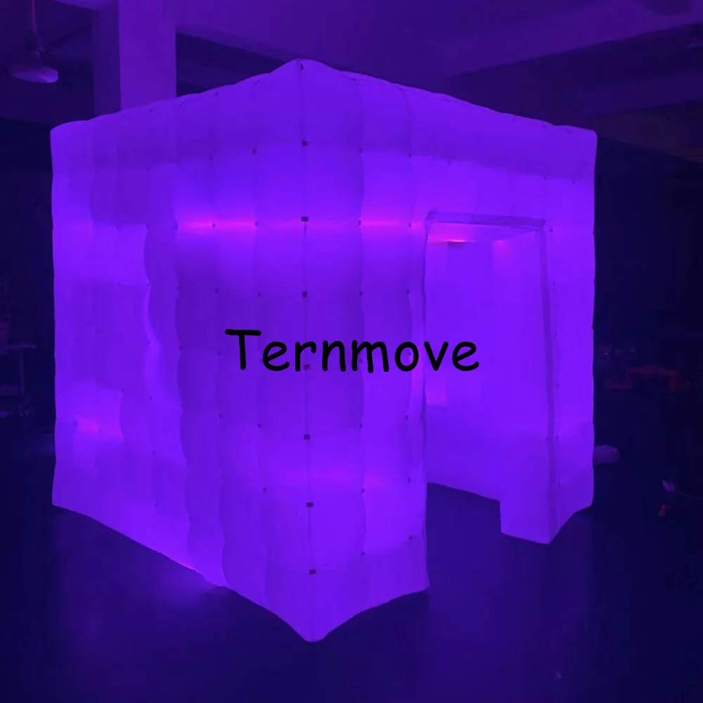 Надувная кубическая фотобудка надувная настенная портативная шкаф для селфи со