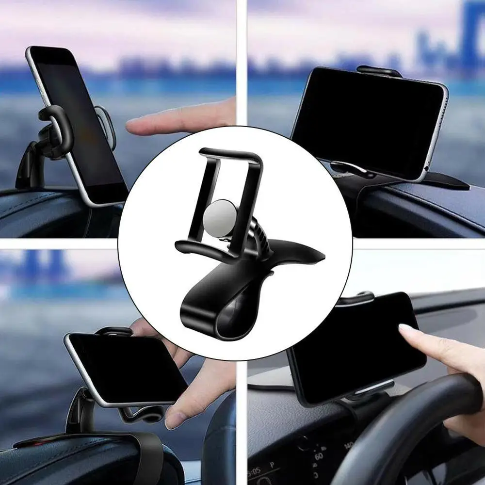 

2019 New 360 degree rotation Car Dashboard Mount Holder Cell GPS Mobile Stand Phone Bracket Car For Universal Bracket Q6C5