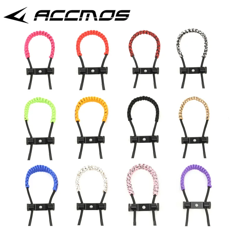

10 Colour Top Quality Archery Bow Compound Bow Adjustable Braided Parachute Cord Bow Wrist Sling Bow Sling Strap